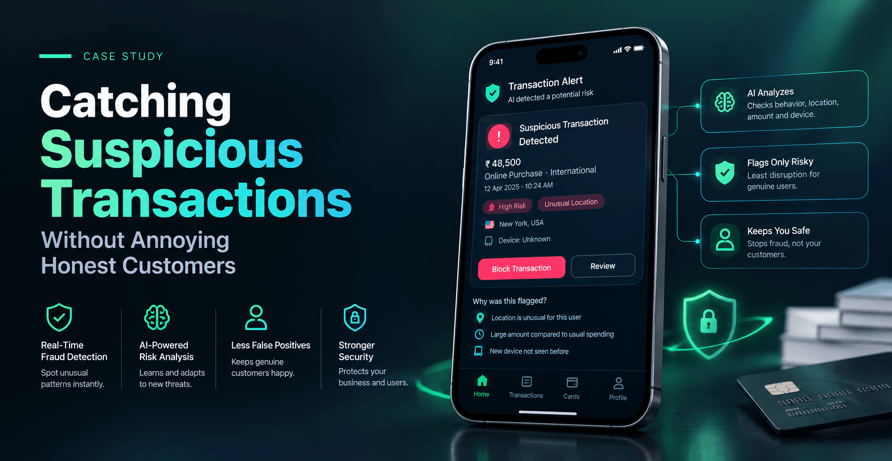 AI Fraud Detection for Fintech Payments | Meritorious CodeCrafters