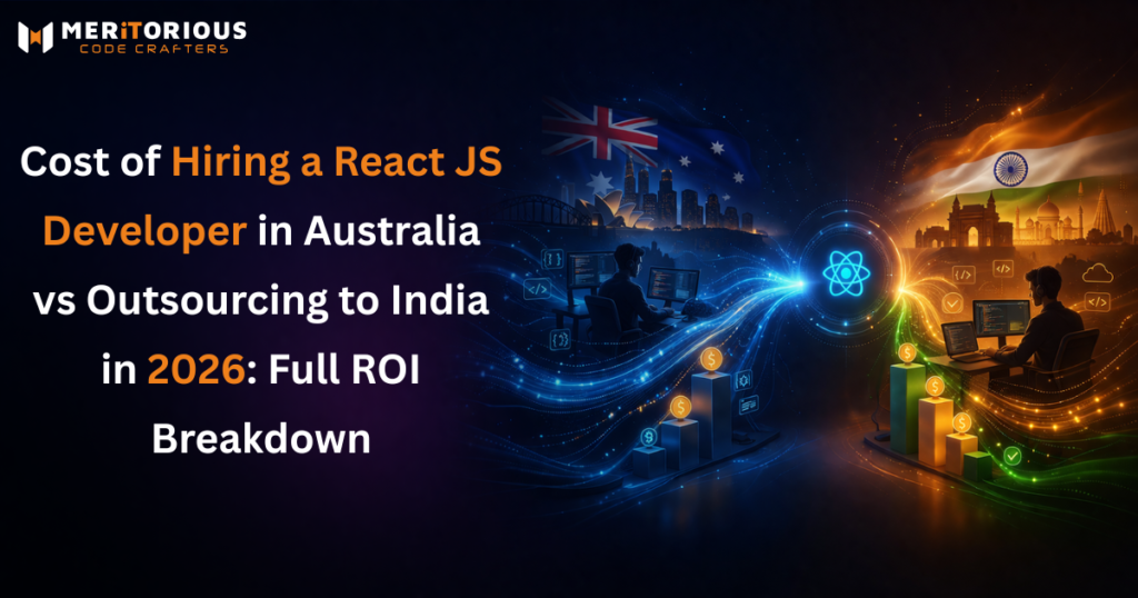 Hiring React JS Developer: Australia vs India Cost 2026 | Meritorious