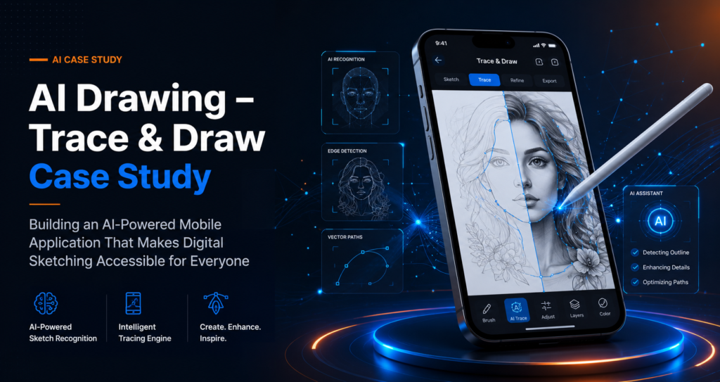 AI Drawing - Trace & Draw Case Study | Meritorious CodeCrafters